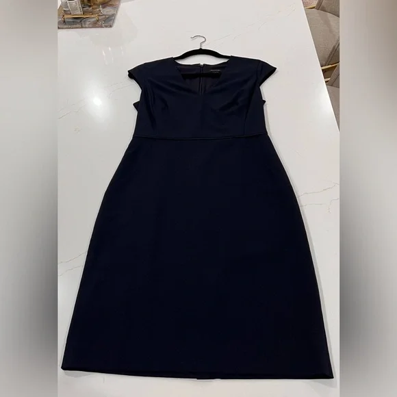 Ann Taylor Navy Dress | Size 2 - Picture 3 of 14